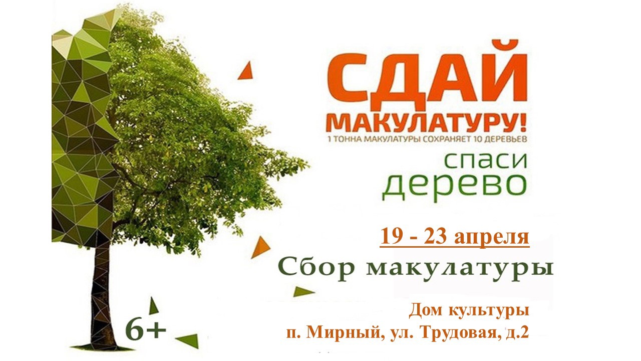 Read more about the article Итоги Акции «Сдай макулатуру — спаси дерево!»